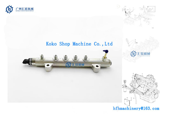Peças comuns do trilho do injetor de combustível do motor da máquina escavadora D04FR de SK130-8 SK135SR SK140-8