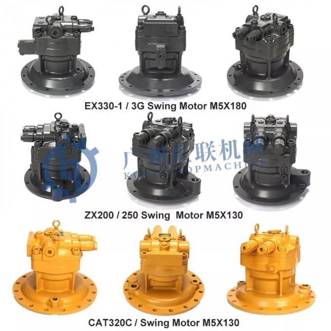 Motor de Parts Hydraulic Swing da máquina escavadora usado para o motor M2x146 2 do balanço de Hitachi