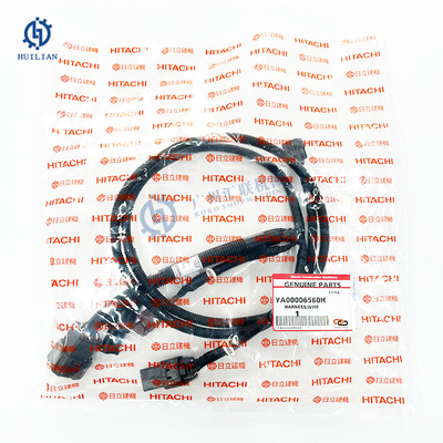 Chicote de fios HITACHI de Accessories Engine Wire da máquina escavadora para YA00006560H