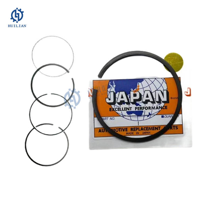 Japão 40118 40123 40425 Anel de vedação de pistão para escavadeira 4TNE84 4TNV98 4TNV94 Yanmar Motor Ring Set Parts
