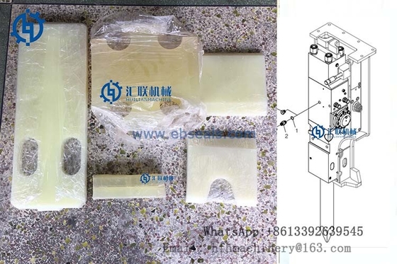 Guia hidráulico do coxim da almofada de borracha do disjuntor das peças sobresselentes do amortecedor