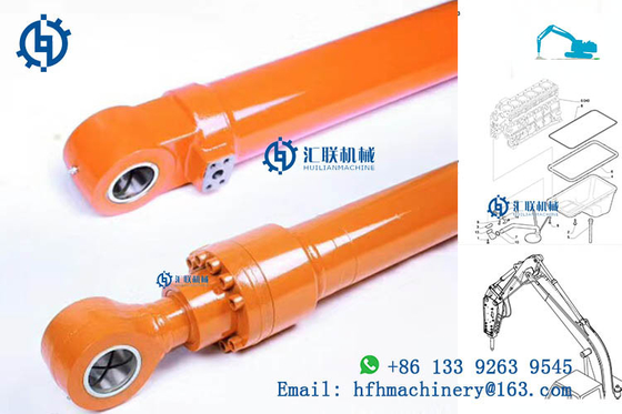 Máquina escavadora Hydraulic Cylinder de Hitachi, Zaxis longo de Ram Hydraulic Cylinder EX200 EX300