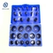 Caixa azul do anel-O de borracha da máquina escavadora O Ring Kit NBR de O Ring Kit Set Sealing Hydraulic Cylinder