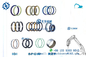 Do elemento hidráulico dos selos de KOMATSU grupo de flutuação do selo para PC30 a esteira rolante Digger Track